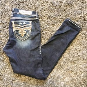 Rock Revival “Sapphire” Easy Skinny Jeans Sz 29
